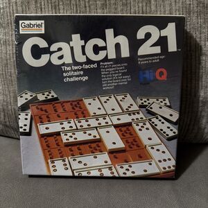 Vintage Catch 21 (1978 CBS Toys/Gabriel) Factory Sealed Solitaire Challenge Game